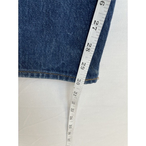 Levis 501 Men Jeans Button Fly 28x30 (measured) Medium Wash Straight Leg Regular - Picture 4 of 12